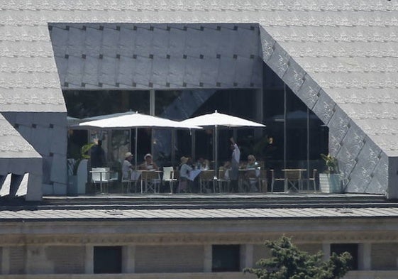 El restaurante del Museo de Málaga lleva cerrado desde el año 2020.