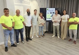 Acto de presentación de la iniciativa solidaria en Torrox.