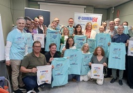 Imagen de la presentación de la cuarta carrera 'Donación, Trasplante y Vida', memorial Vicente Granados.