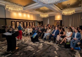 Un momento de la presentación de la oferta de lujo de la Costa del Sol.