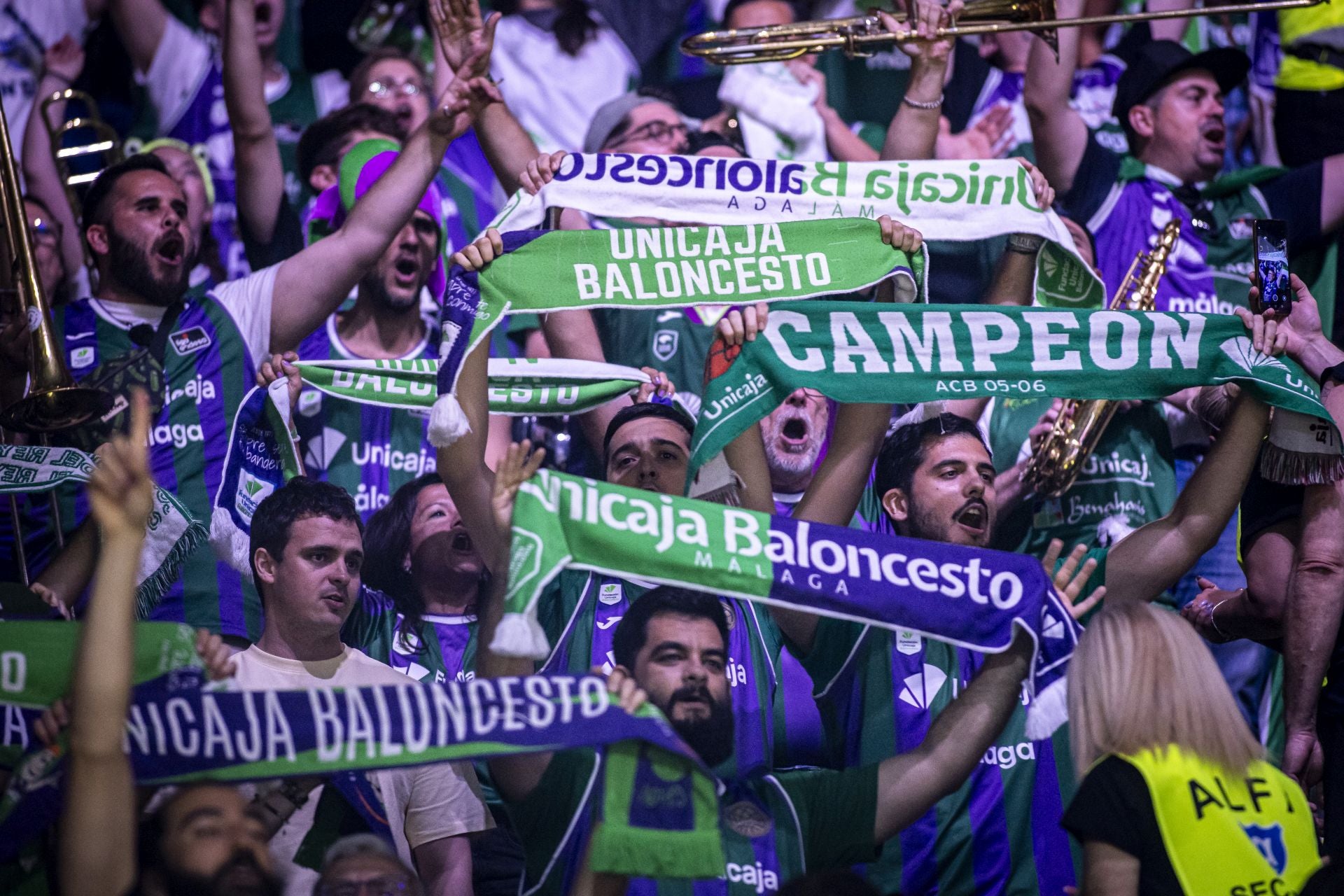 El Unicaja - AEK Atenas, en imágenes