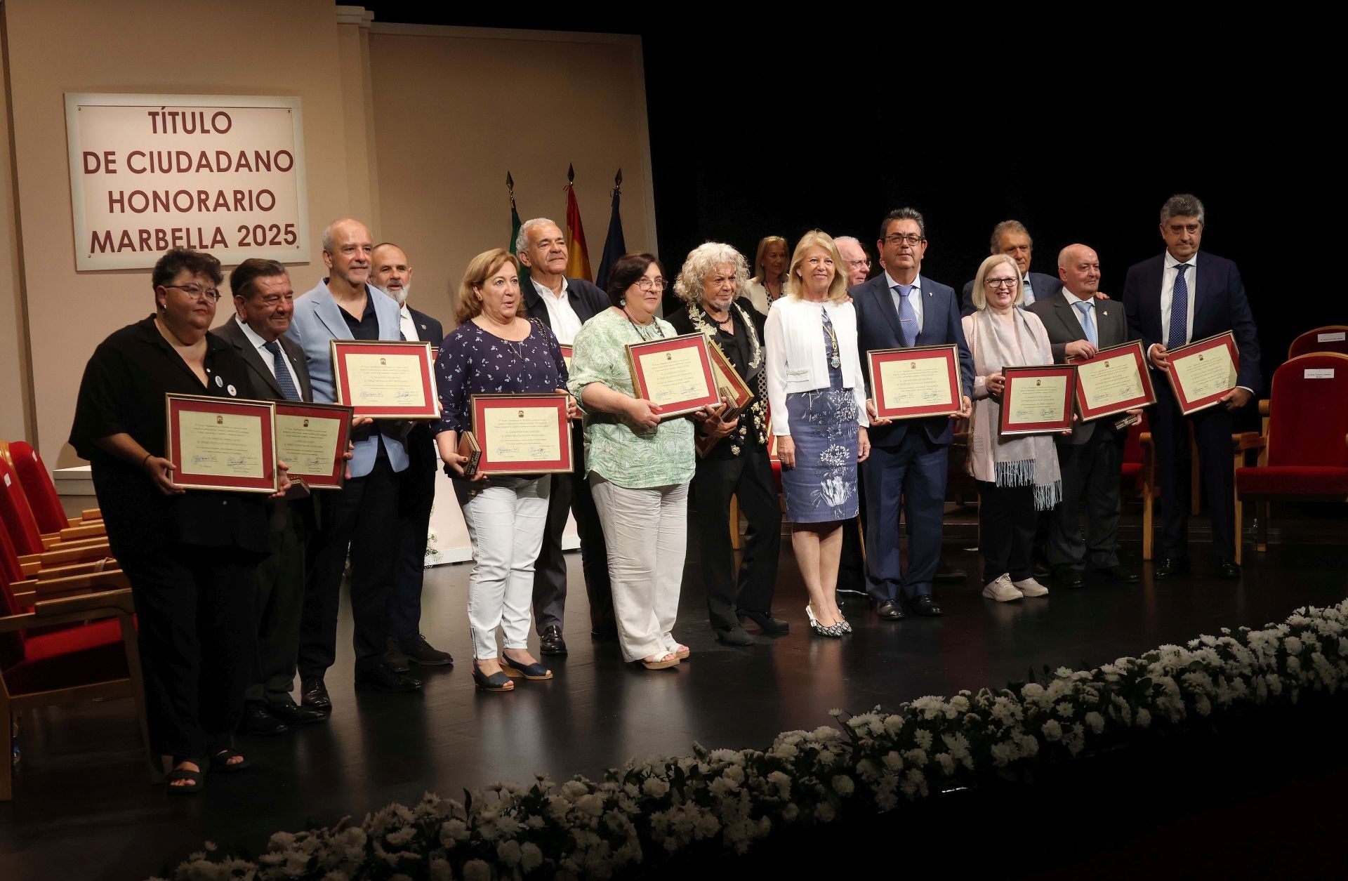 Marbella reconoce a sus Ciudadanos Honorarios de 2025
