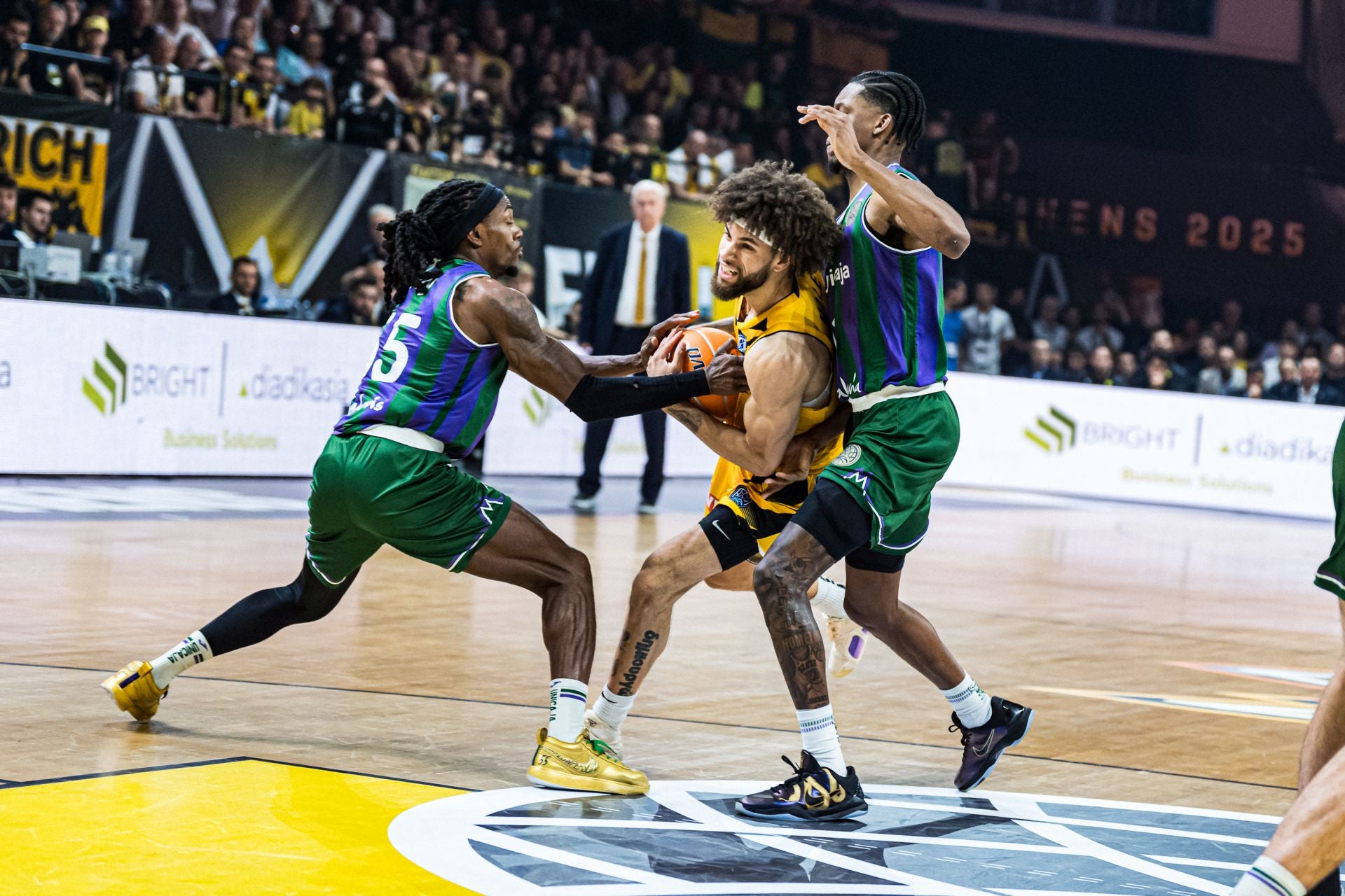 El Unicaja - AEK Atenas, en imágenes