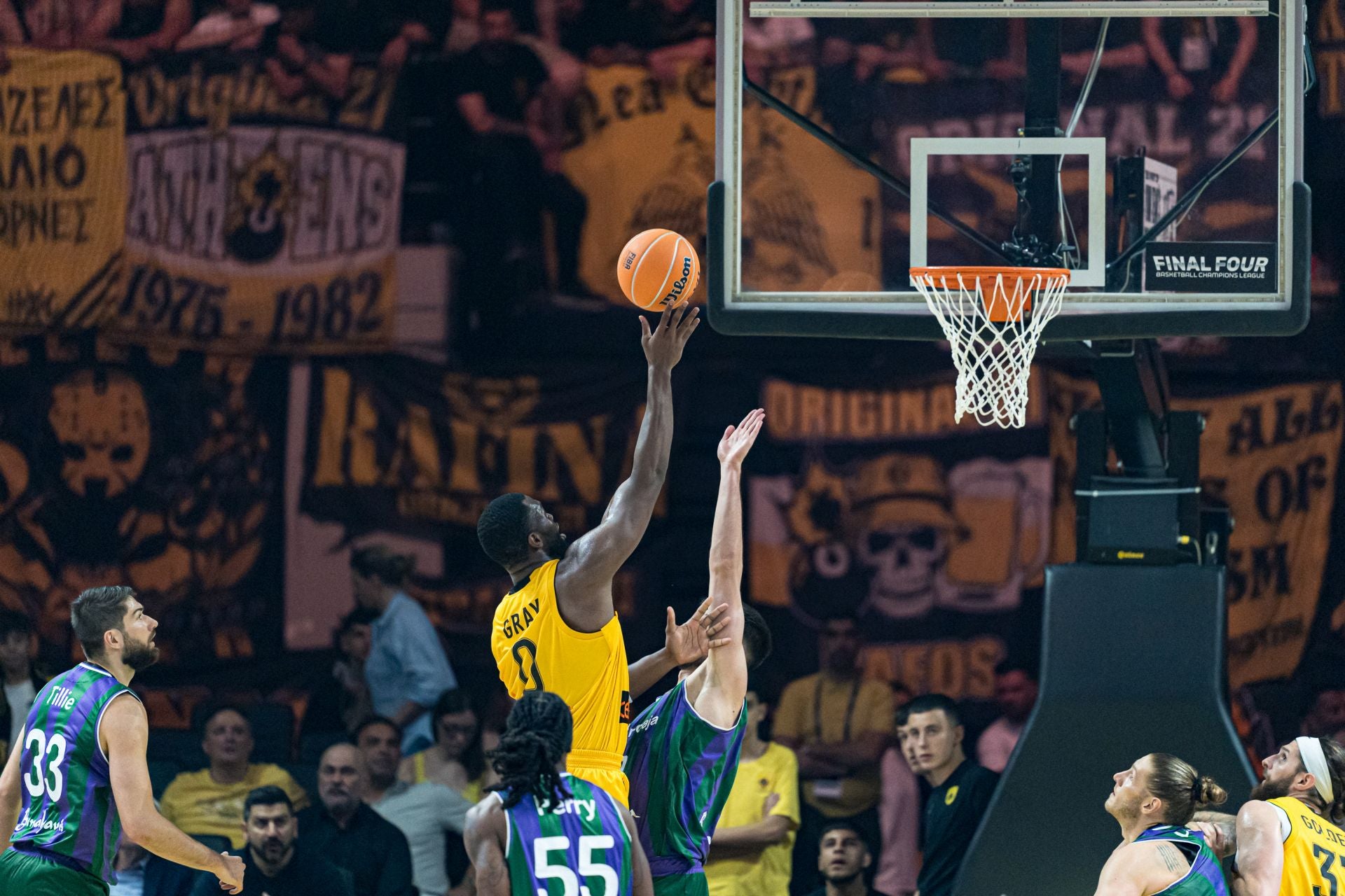El Unicaja - AEK Atenas, en imágenes