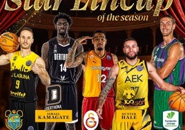 El mejor quinteto de la temporada en la BCL.