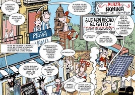 La plaza Noniná: la 'actualidad' malagueña vista por Idígoras y Pachi
