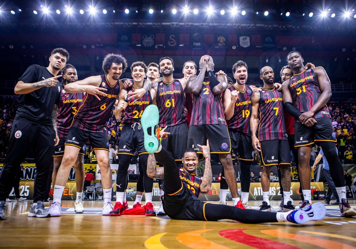 El Galatasaray, el único equipo que venció al Unicaja en esta Champions