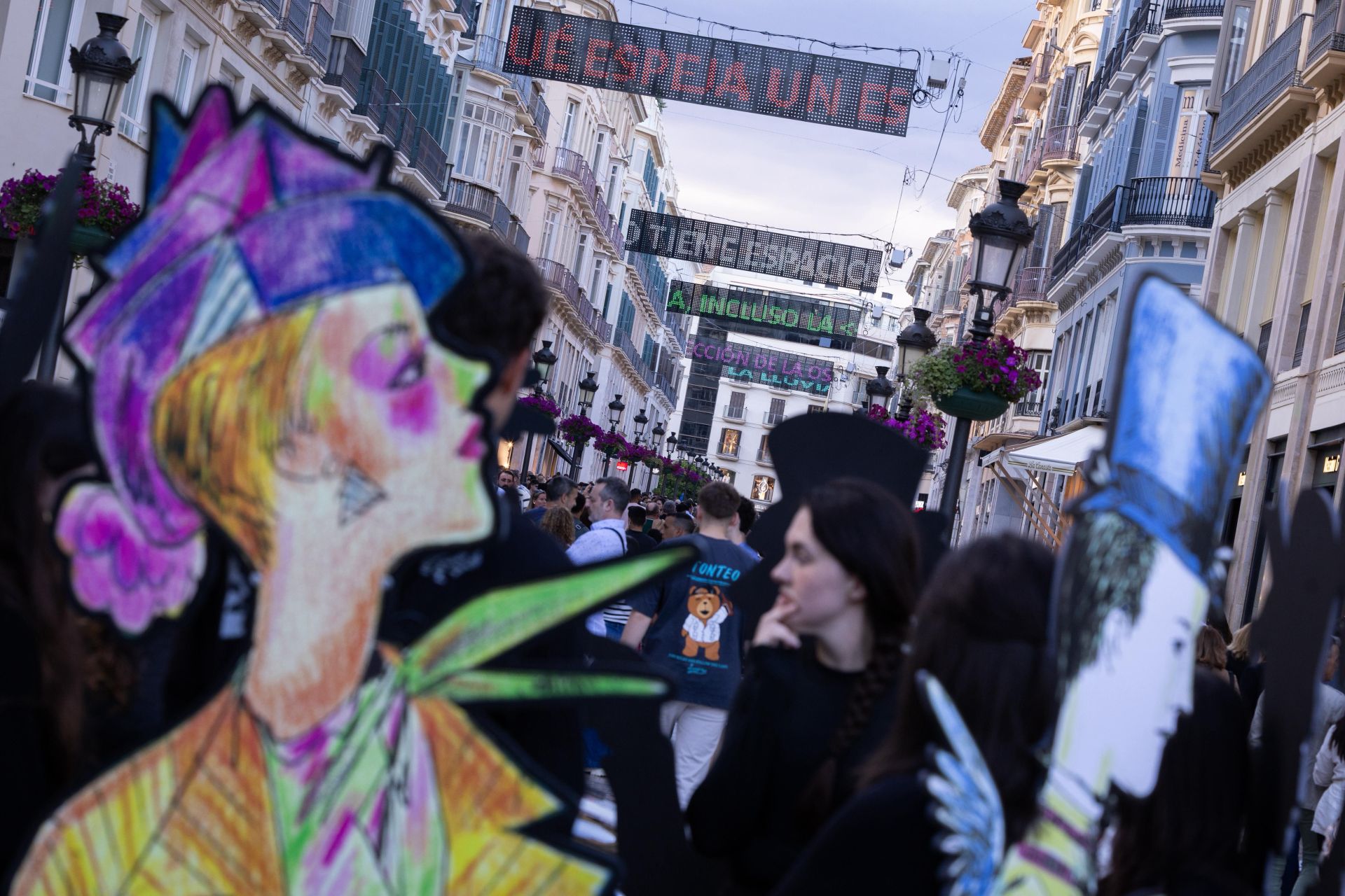 La Noche en Blanco de Málaga 2025, en imágenes