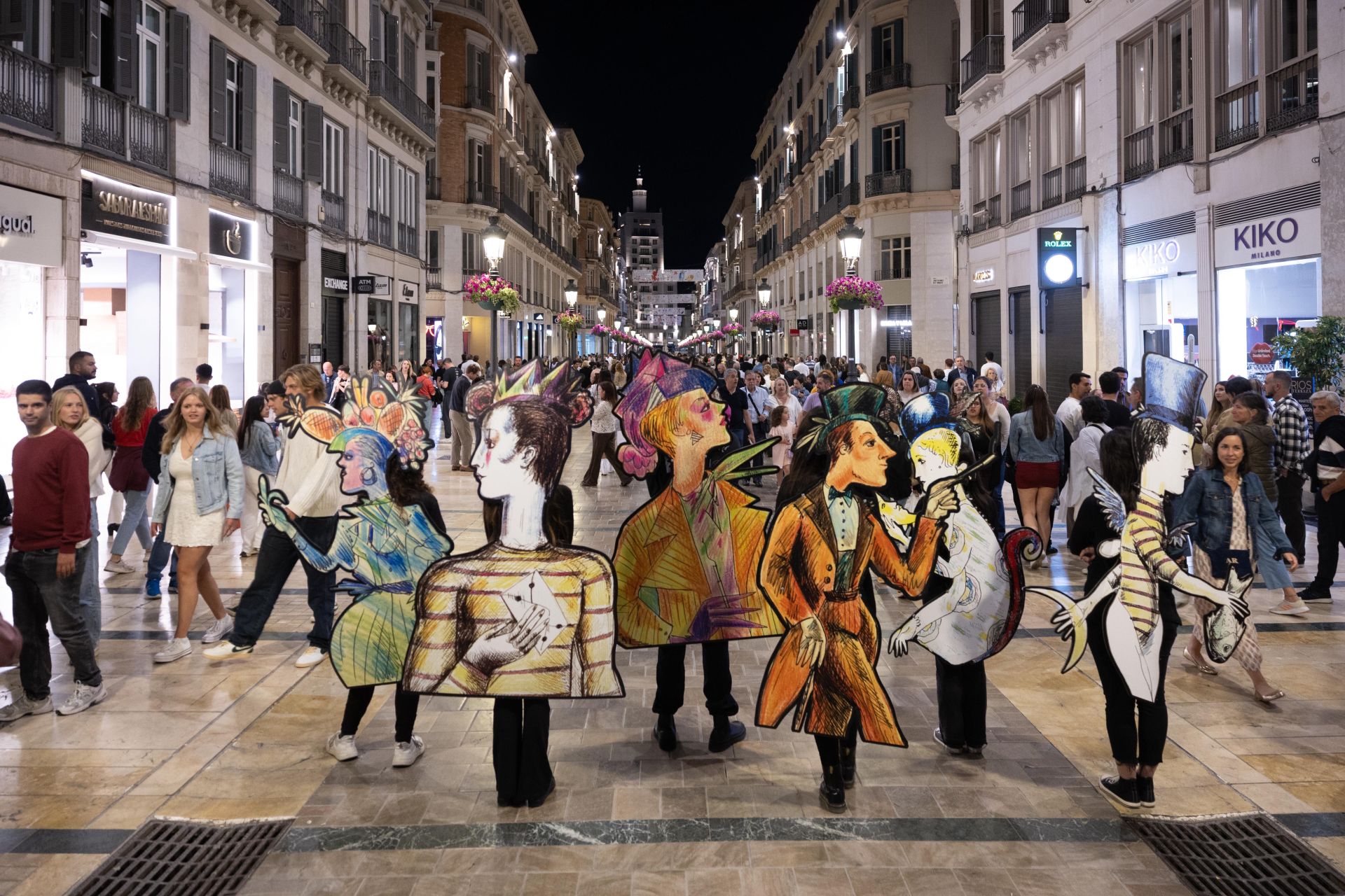 La Noche en Blanco de Málaga 2025, en imágenes