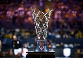 El trofeo, en Atenas.