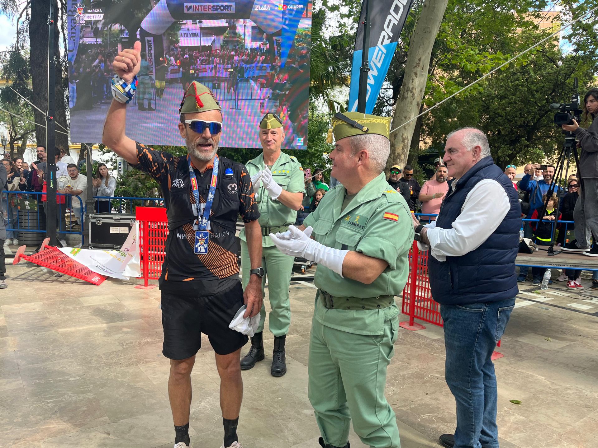 Kiko Martínez, ganador entre los corredores a pie