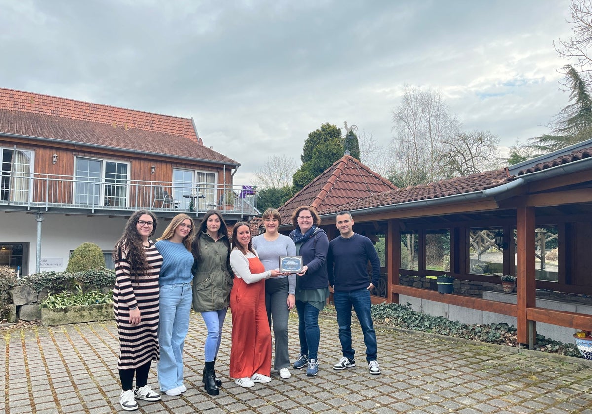 Alumnas del Ciclo de Dependencia del IES Monterroso de Estepona completan su actividad formativa con mayores en Italia y Alemania