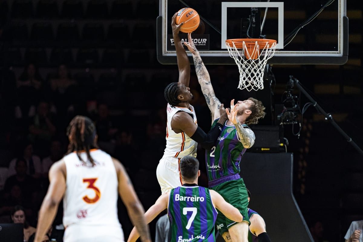 El Galatasaray - Unicaja de la Final Four de la Champions, en imágenes