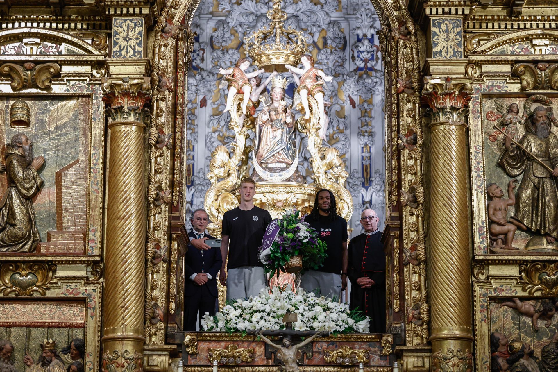 La fiesta de la Champions en Málaga