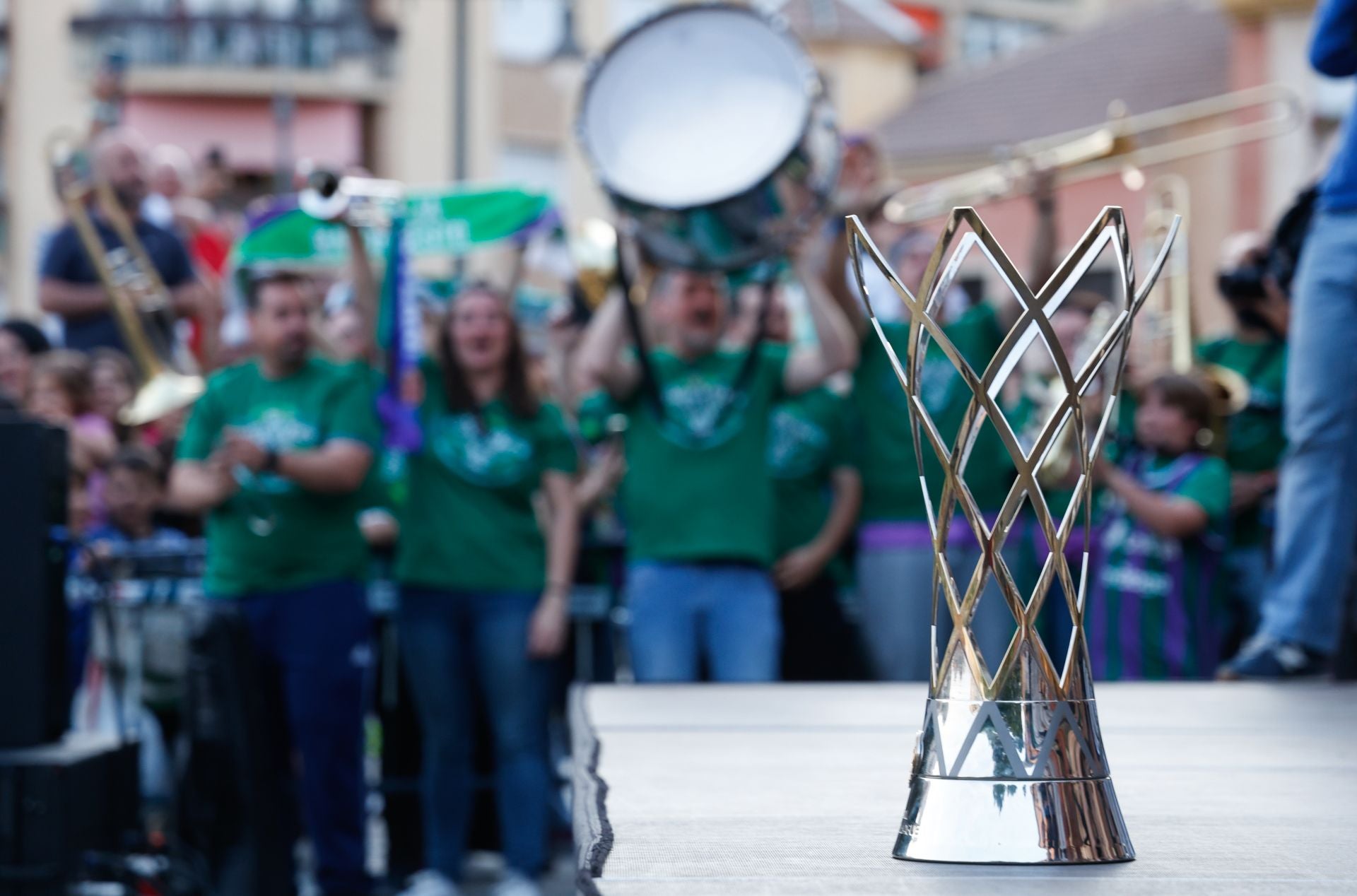 La fiesta de la Champions en Málaga