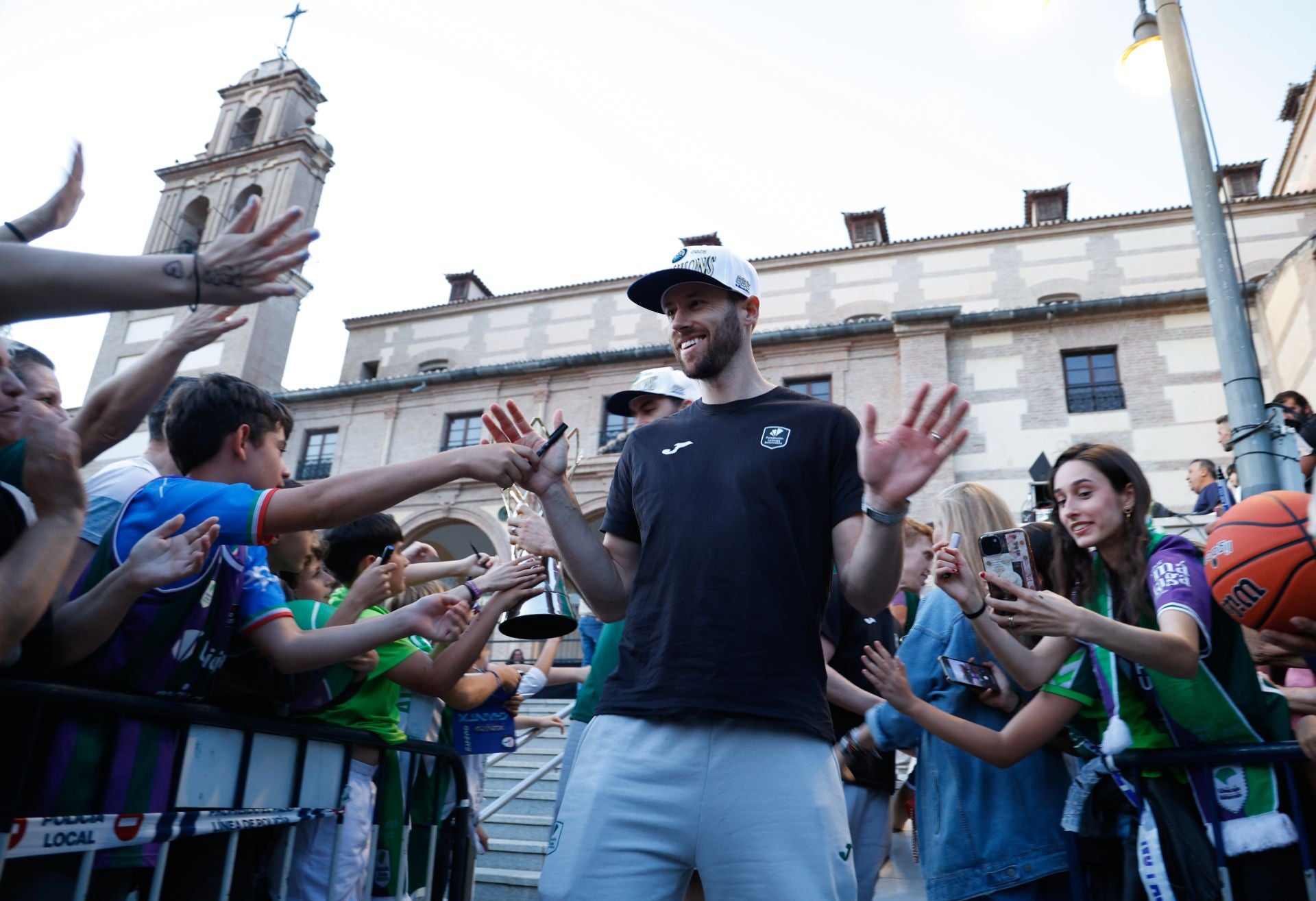 La fiesta de la Champions en Málaga