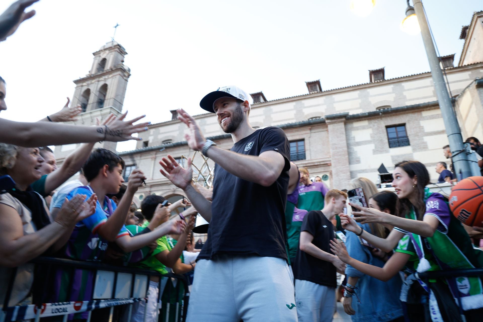 La fiesta de la Champions en Málaga