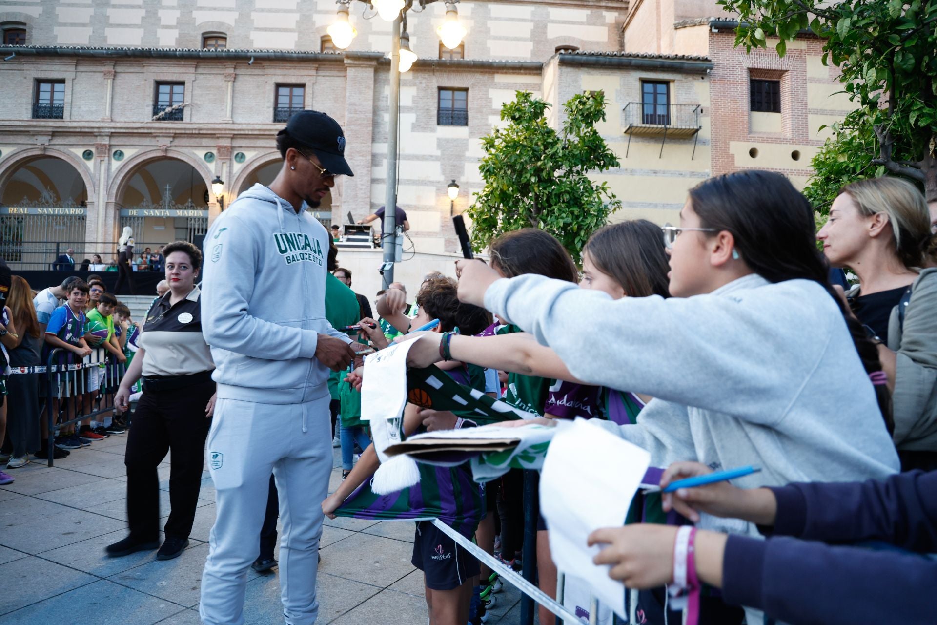 La fiesta de la Champions en Málaga