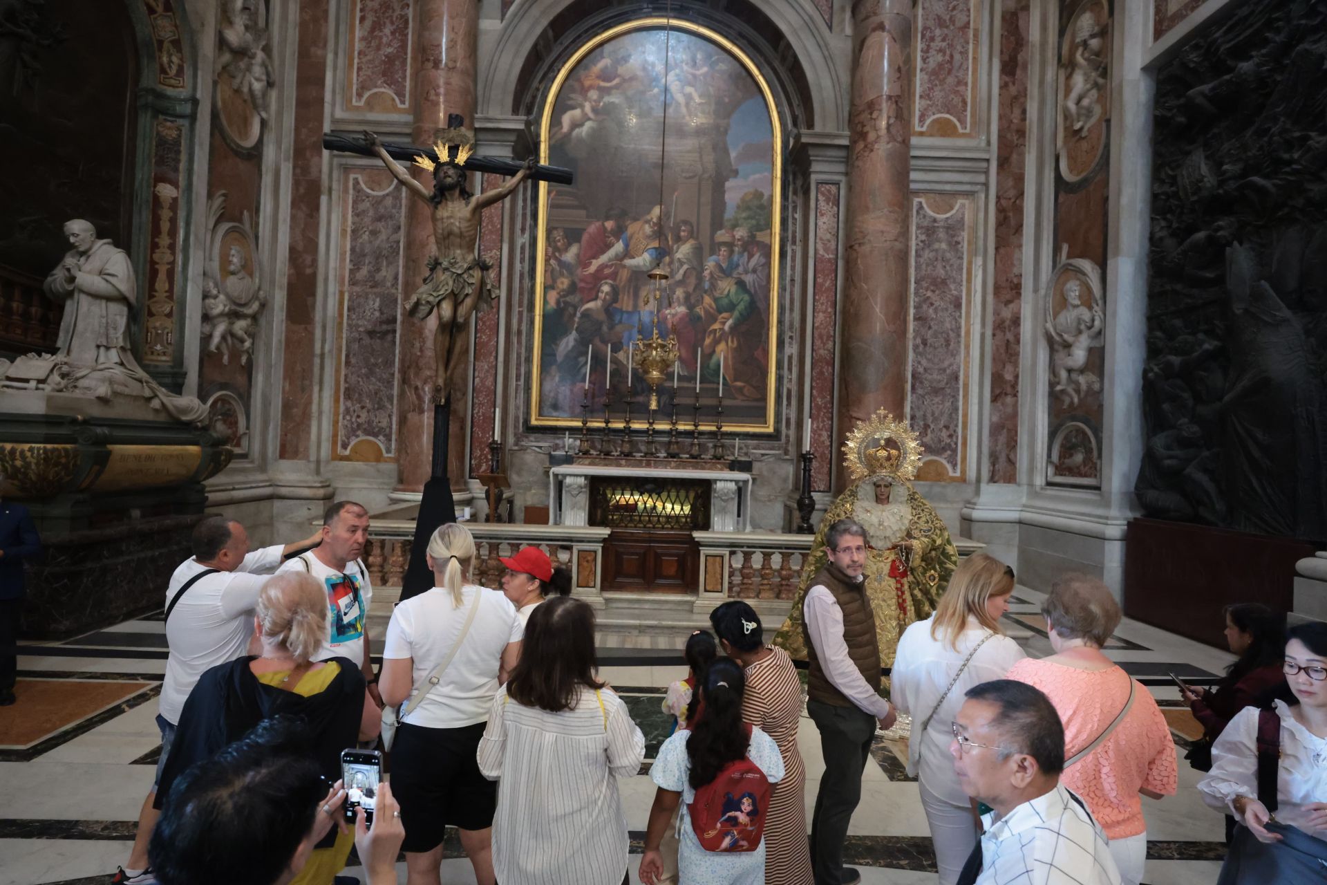 La Esperanza de Málaga, en San Pedro del Vaticano