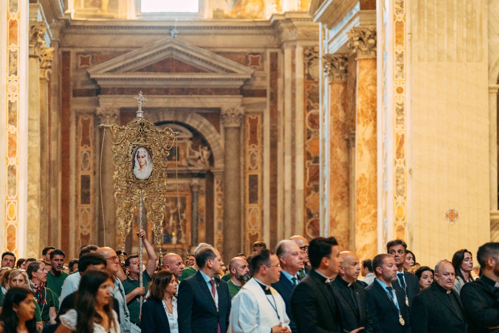 La Esperanza de Málaga, en San Pedro del Vaticano