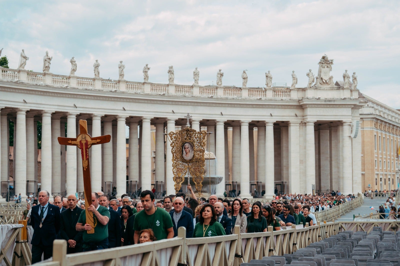 La Esperanza de Málaga, en San Pedro del Vaticano