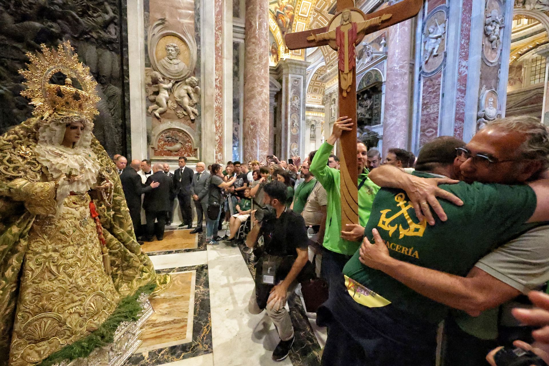 La Esperanza de Málaga, en San Pedro del Vaticano