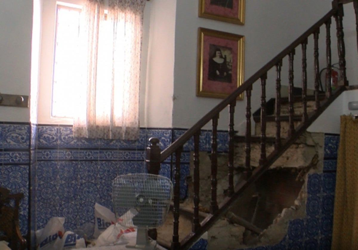 La Junta autoriza las obras para reparar la escalera del Camarín de la Virgen de la Paz en Ronda