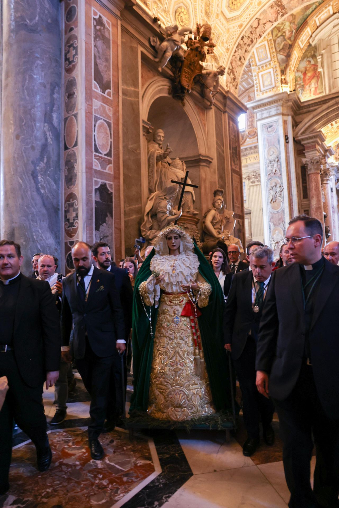 La Esperanza de Málaga, en San Pedro del Vaticano