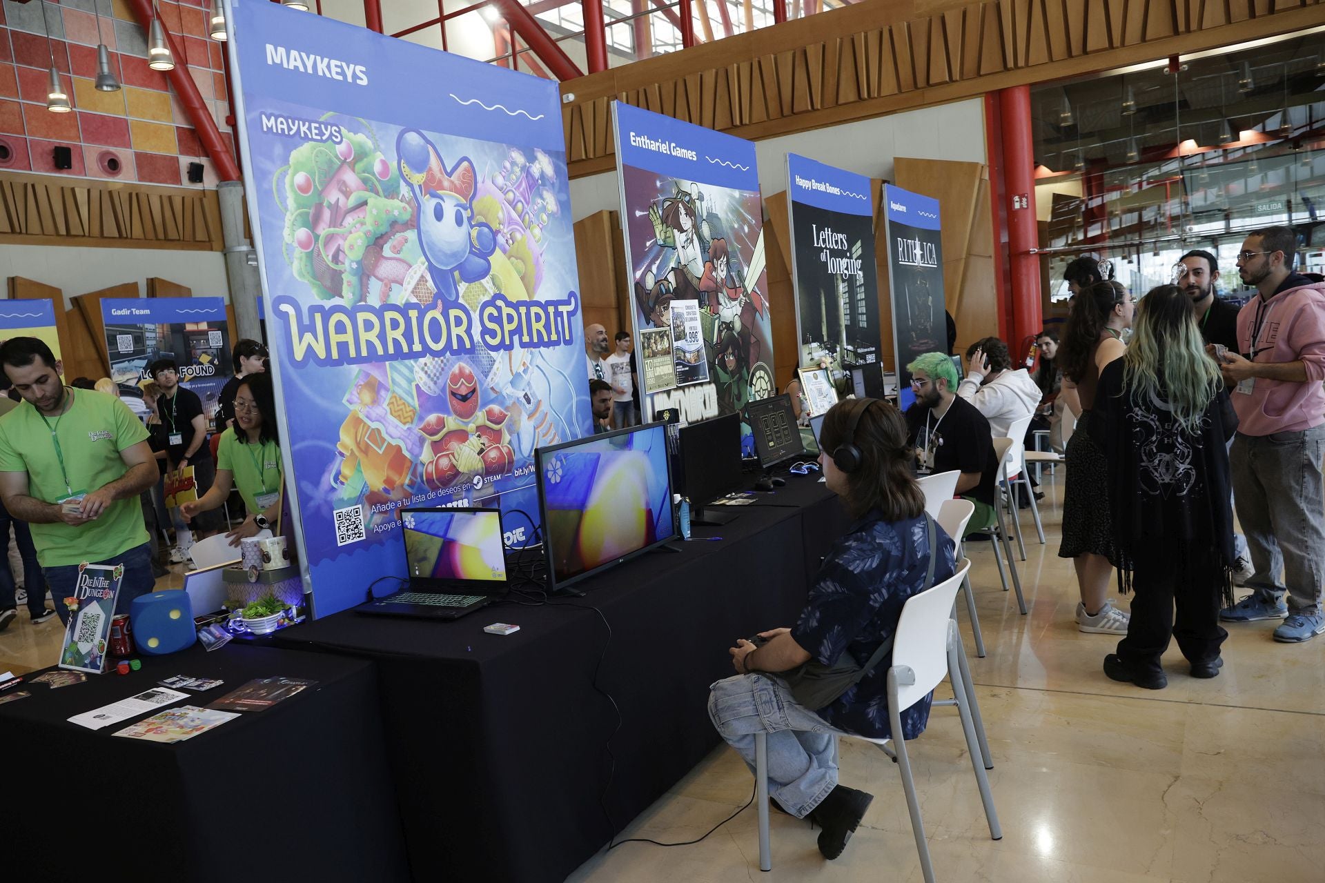 La inauguración de la feria de videojuegos Guadalindie 2025, en imágenes
