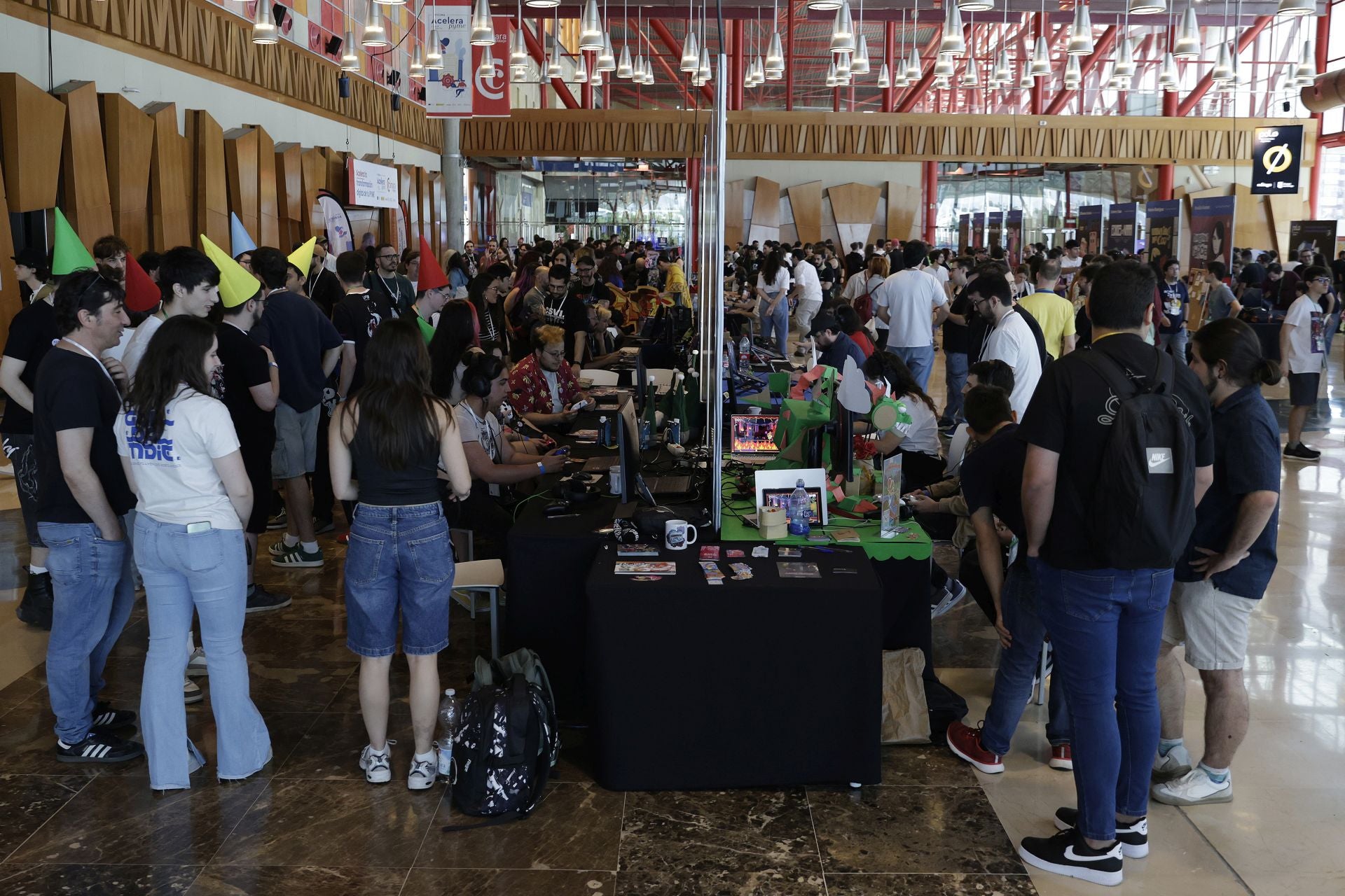 Vista general de la jornada inaugural de Guadalindie