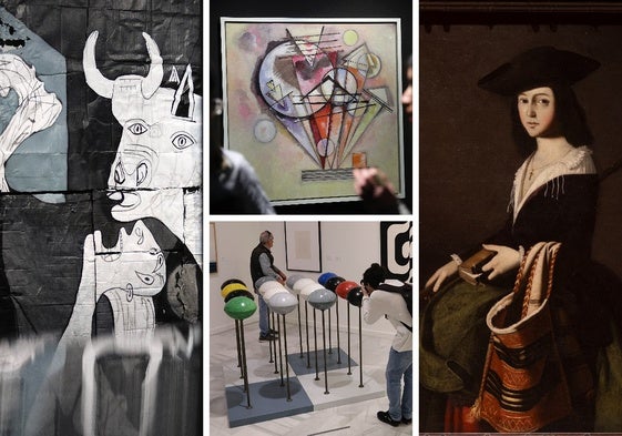 De Zurbarán al arte contemporáneo, el Día de los Museos ofrece un amplio abanico en Málaga.