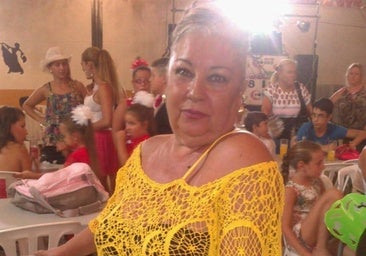 Luci Montes, en una imagen cedida por la familia.