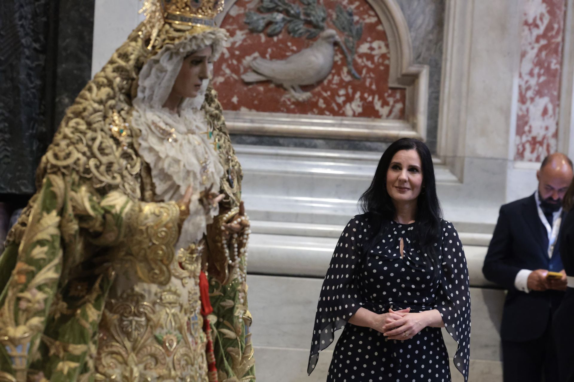 La Esperanza de Málaga, en San Pedro del Vaticano