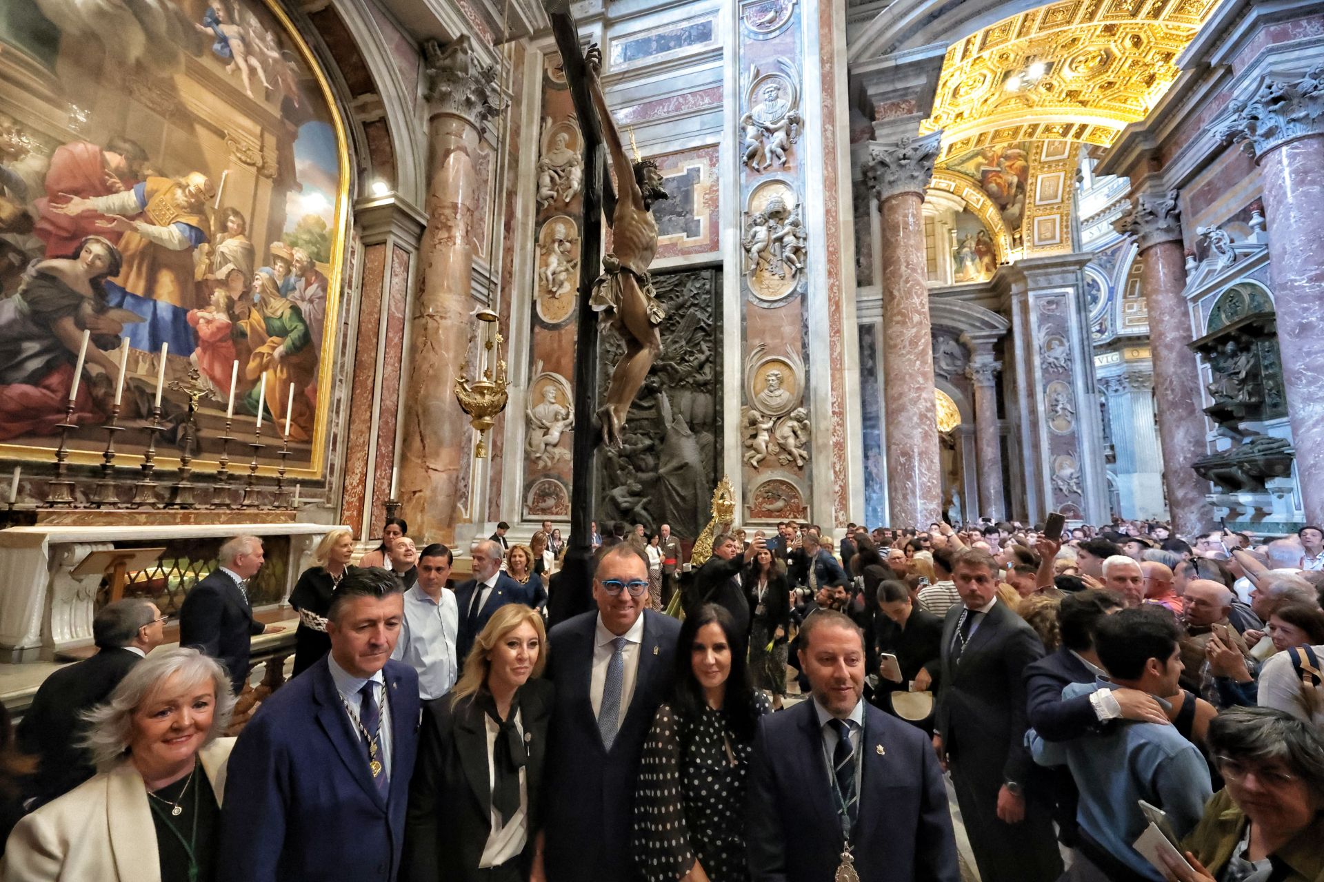 La Esperanza de Málaga, en San Pedro del Vaticano