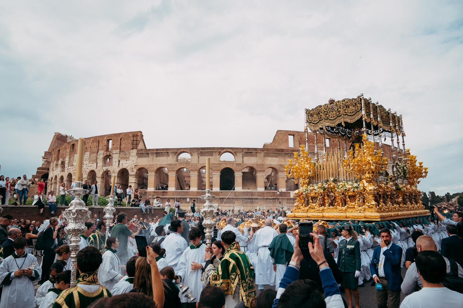 La Gran Procesión de la Esperanza en Roma, en imágenes