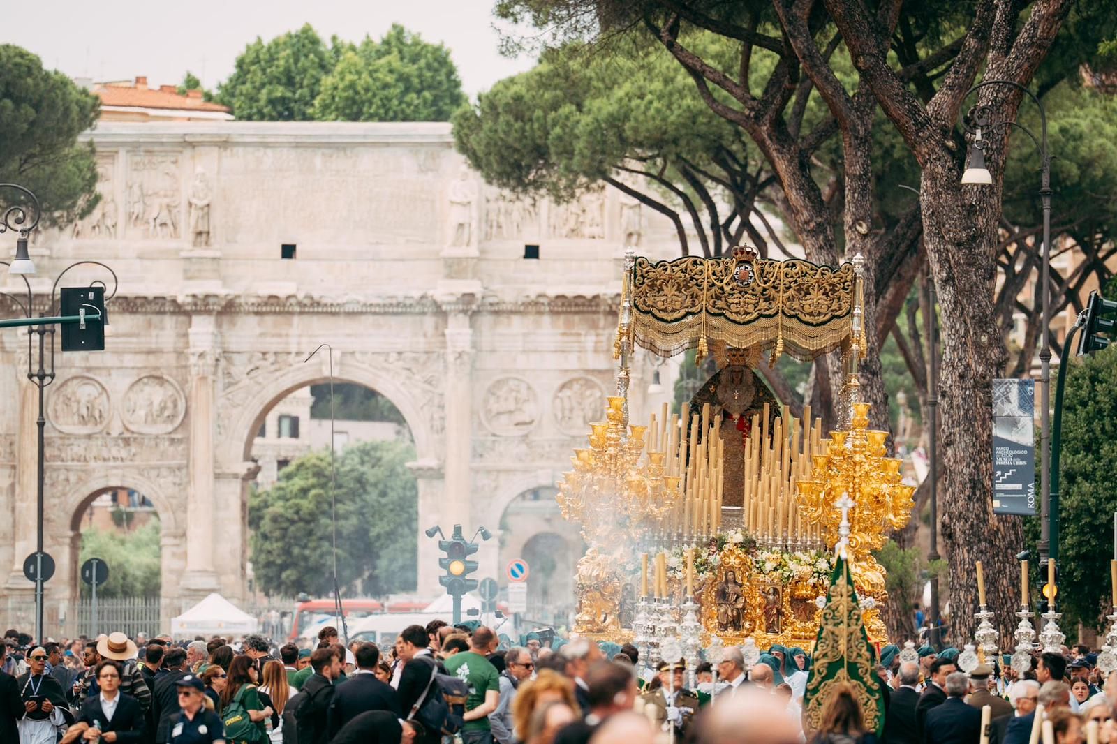 La Gran Procesión de la Esperanza en Roma, en imágenes