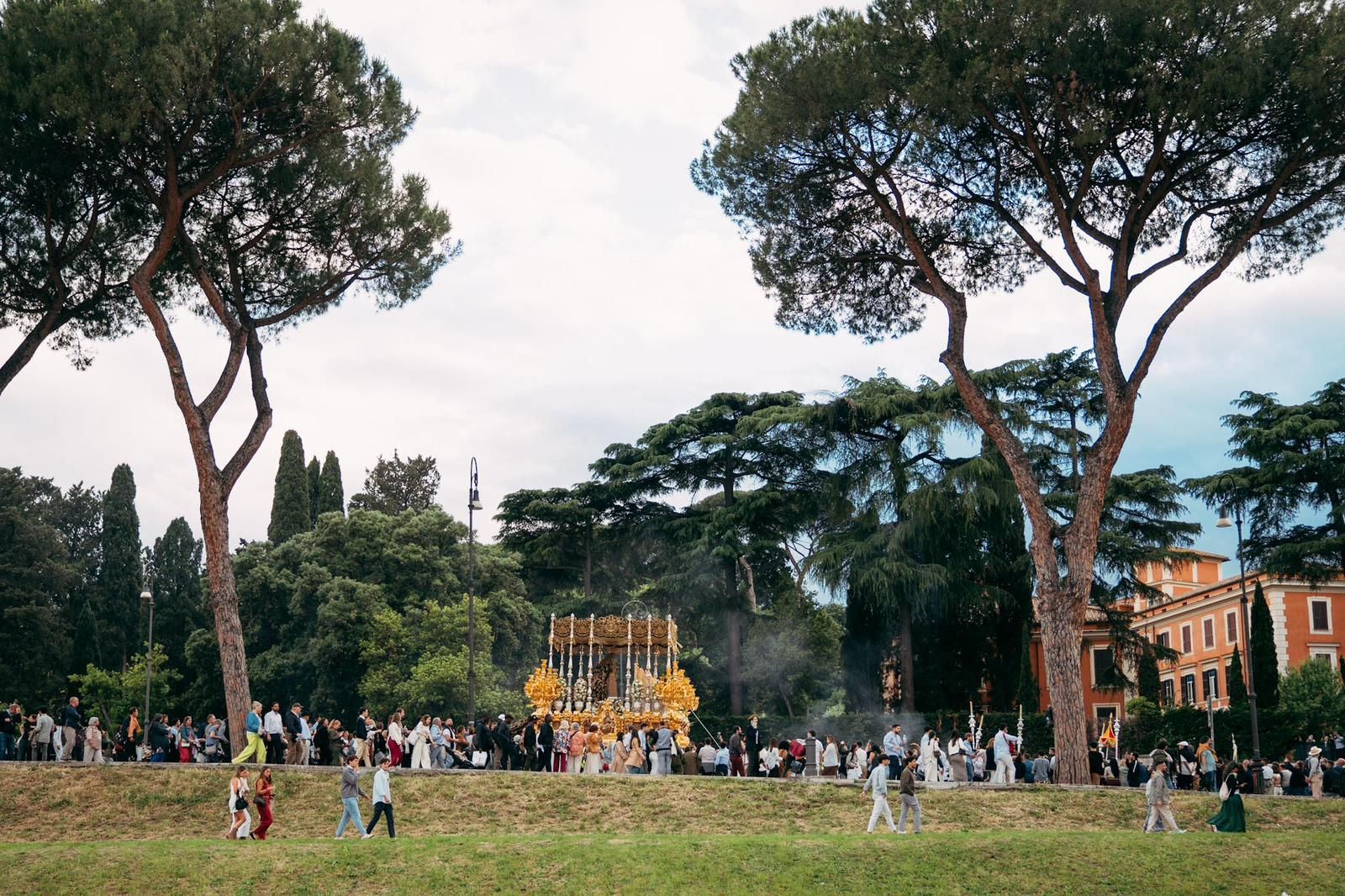 La Gran Procesión de la Esperanza en Roma, en imágenes