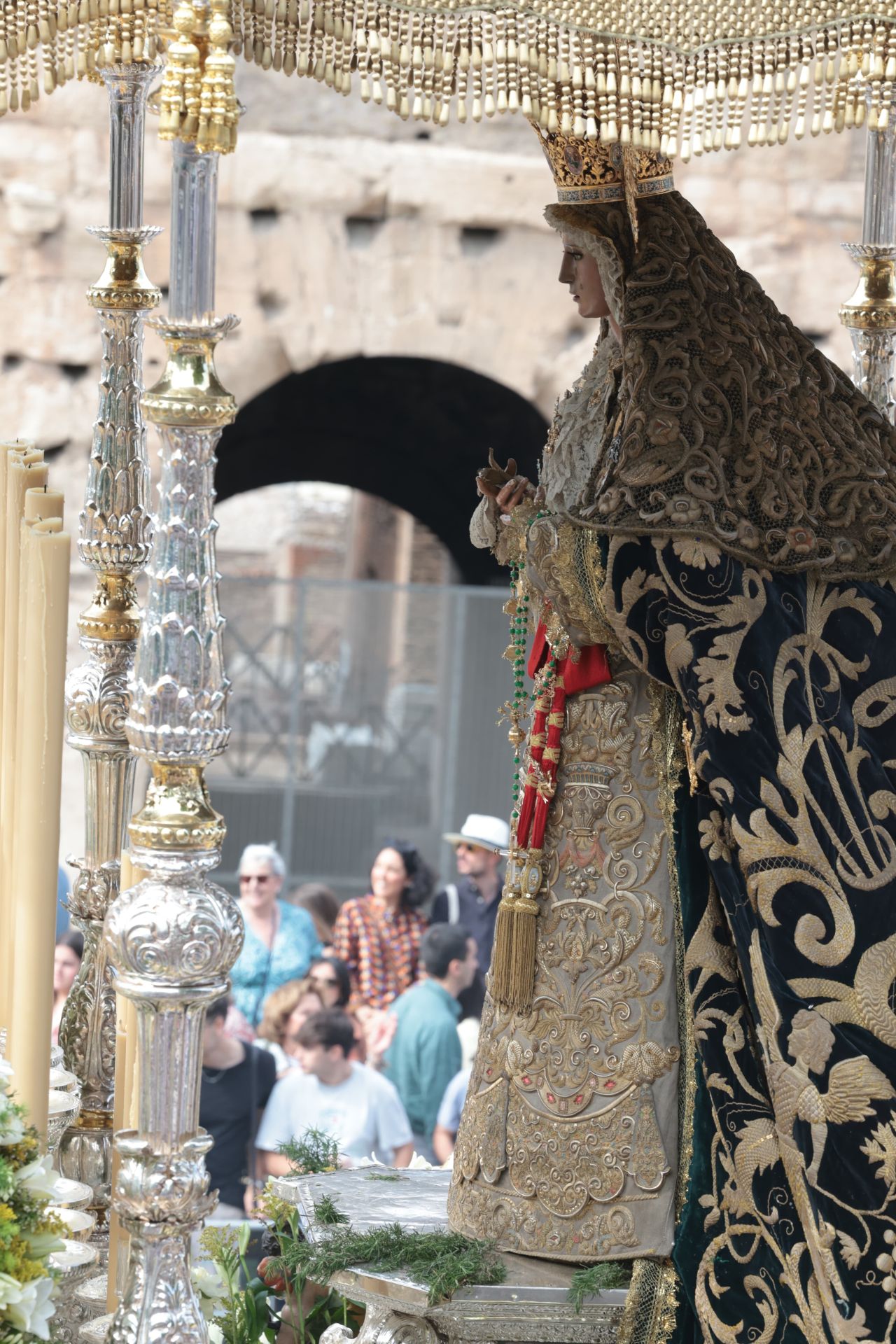 La Gran Procesión de la Esperanza en Roma, en imágenes