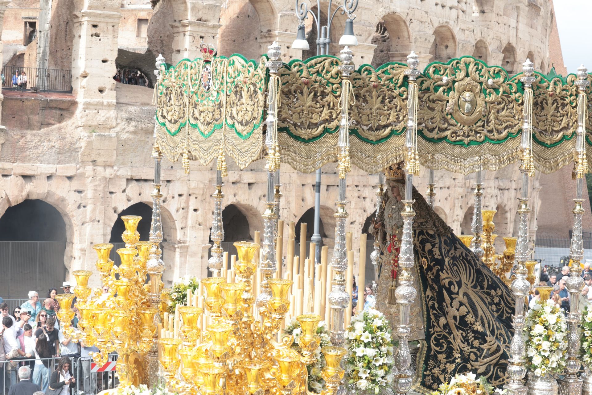 La Gran Procesión de la Esperanza en Roma, en imágenes