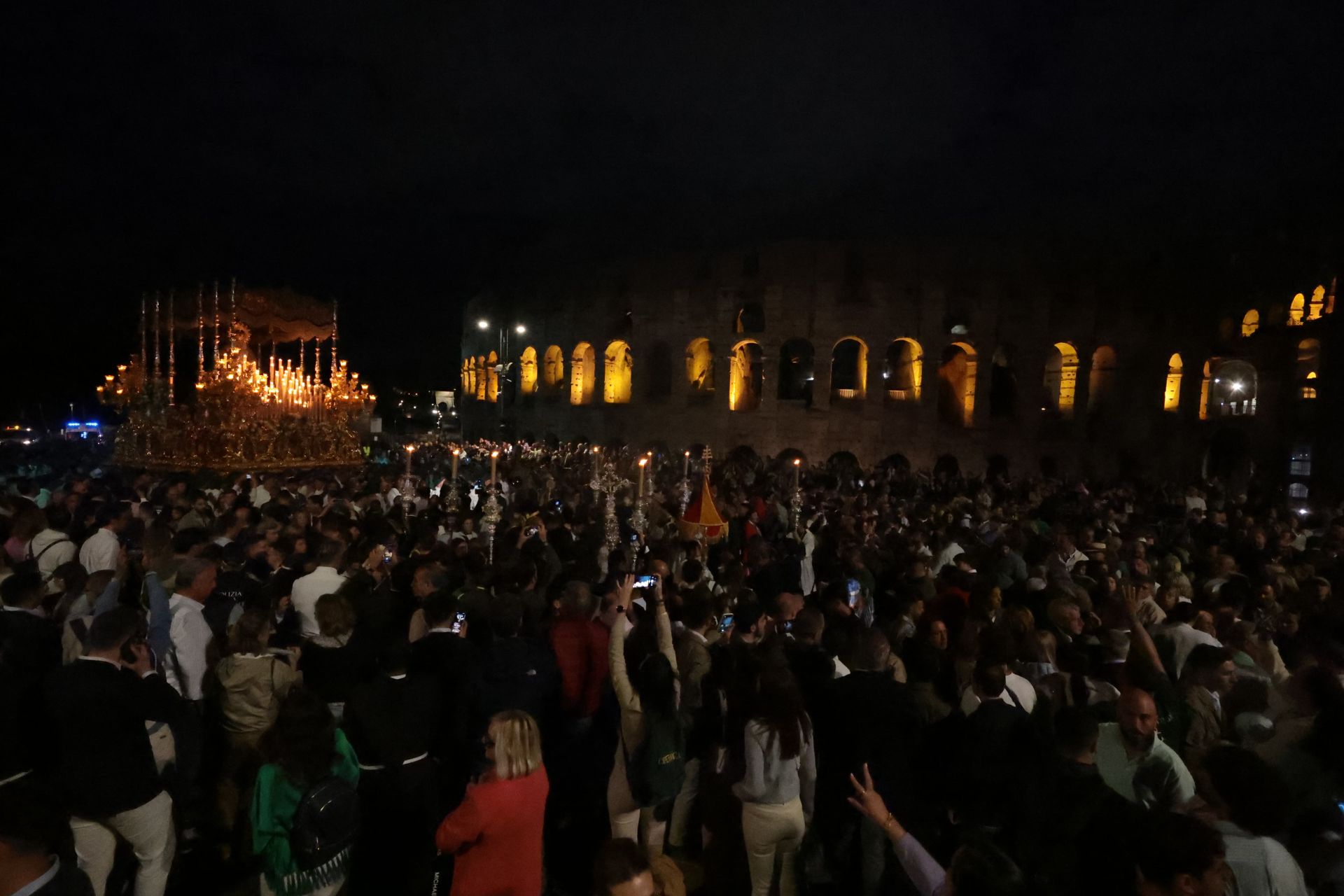 La Gran Procesión de la Esperanza en Roma, en imágenes