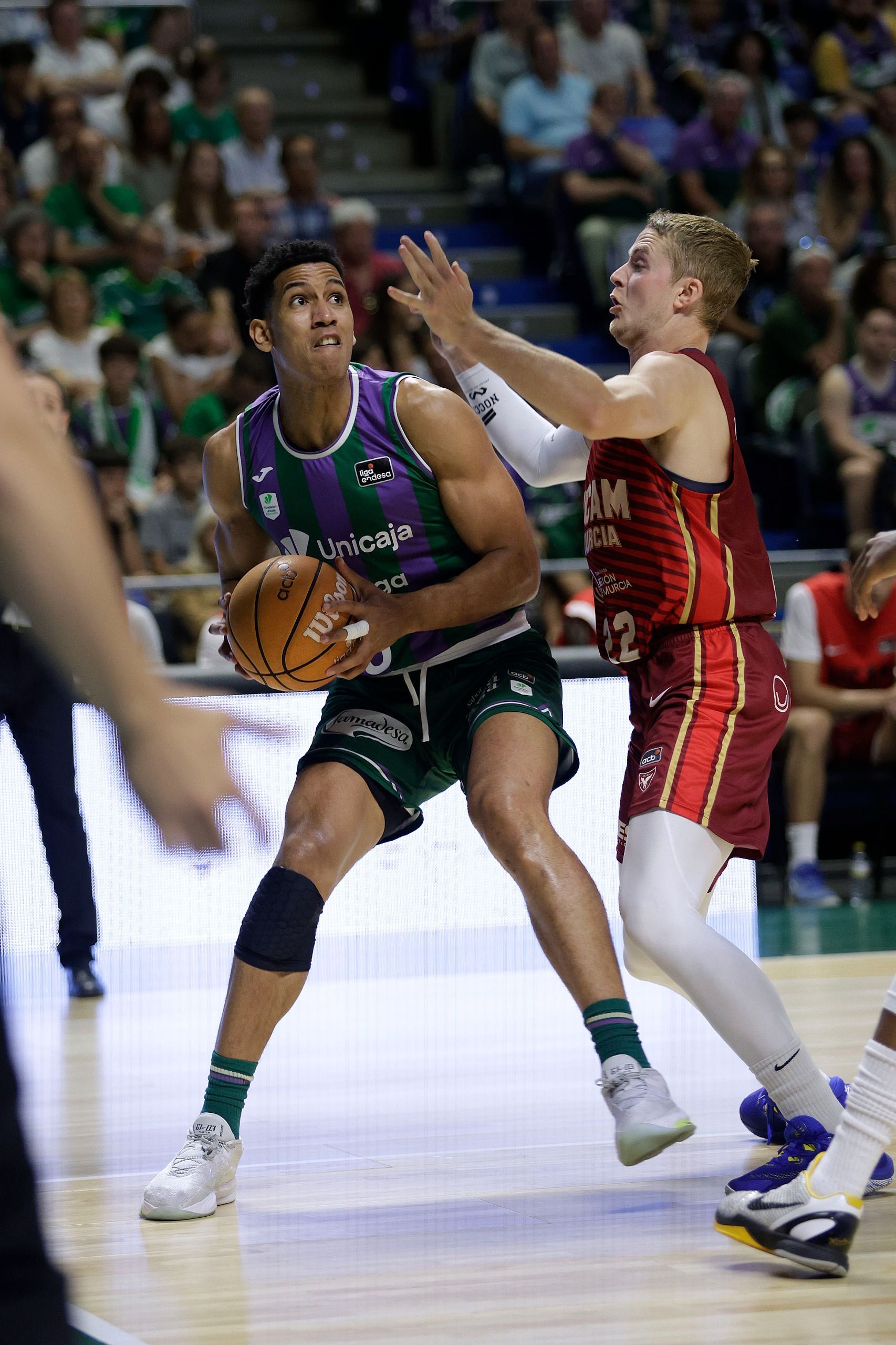 El Unicaja-UCAM, en imágenes