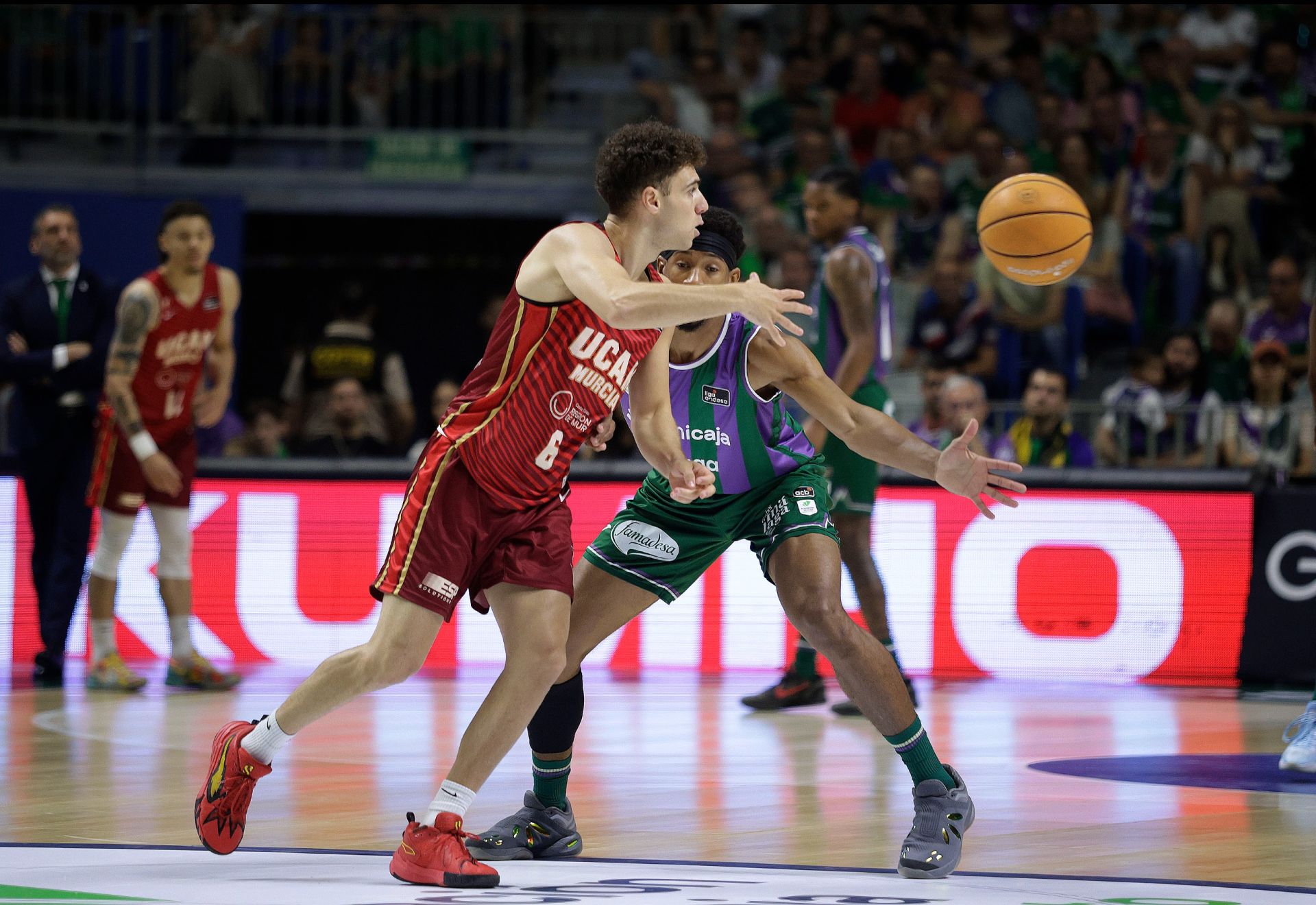 El Unicaja-UCAM, en imágenes