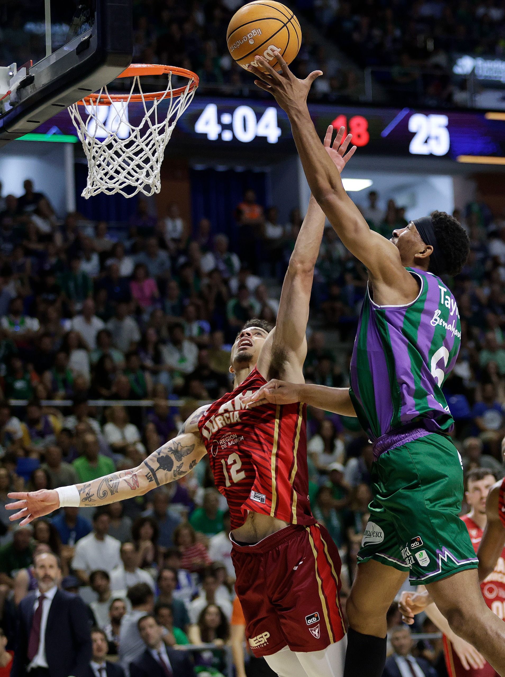 El Unicaja-UCAM, en imágenes