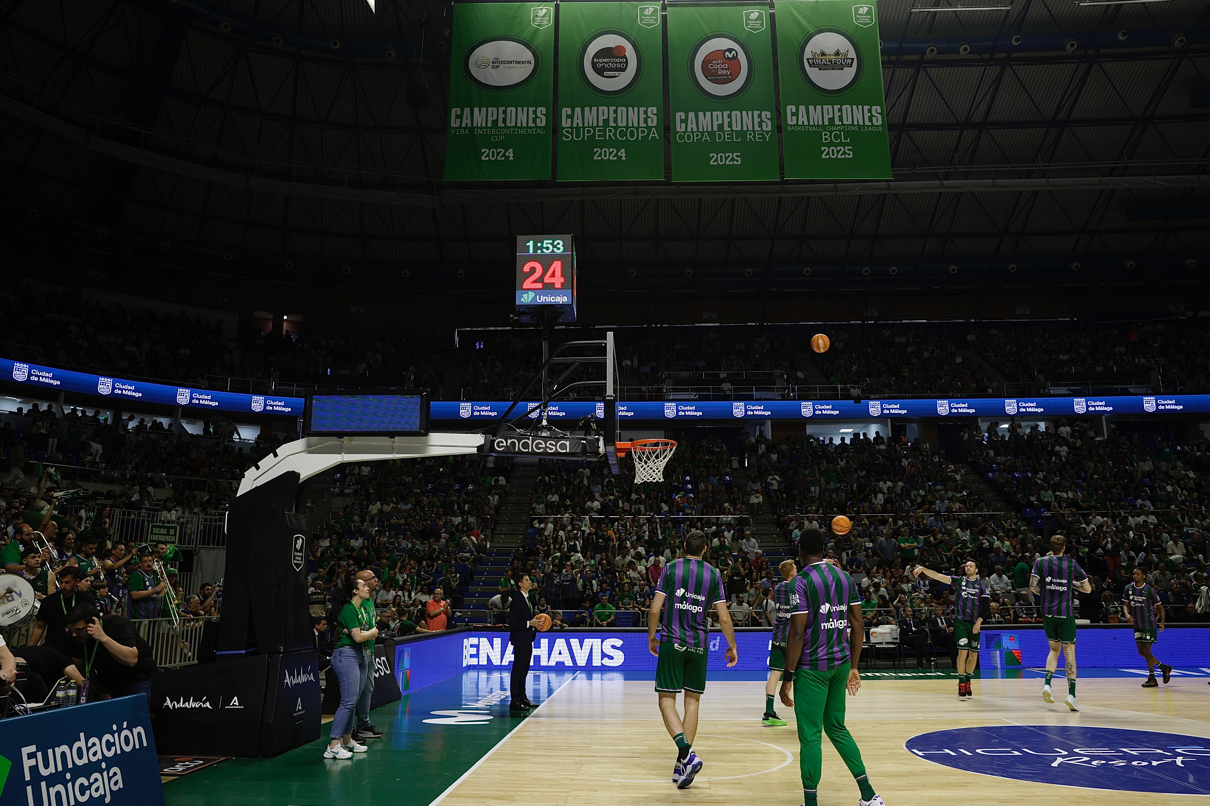 El Unicaja-UCAM, en imágenes