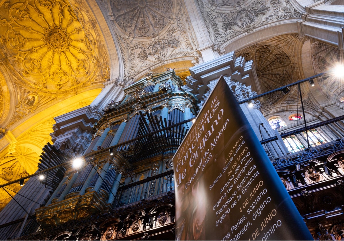 Los imponentes órganos de la Catedral de Málaga sonarán en cuatro conciertos gratuitos