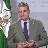 El consejero de la Presidencia, Interior, Diálogo Social y Simplificación Administrativa de la Junta, Antonio Sanz.