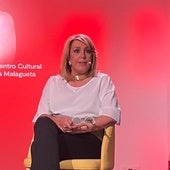 Susana Díaz, este lunes en Málaga.