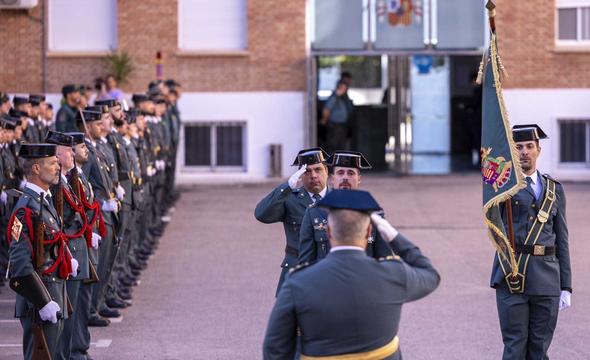 Acto en Málaga para celebrar los 181 años de servicio de la Guardia Civil