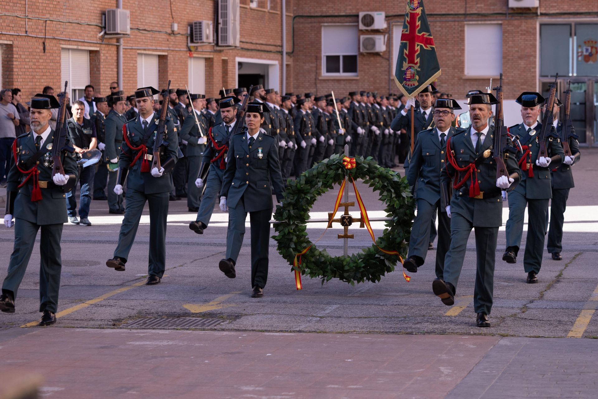 Acto en Málaga para celebrar los 181 años de servicio de la Guardia Civil