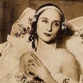 Imagen de Anna Pavlova, protagonista de la exposición del Museo Ruso.